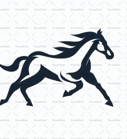 Galoppierendes Pferd